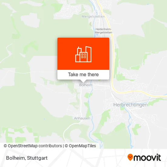 Карта Bolheim