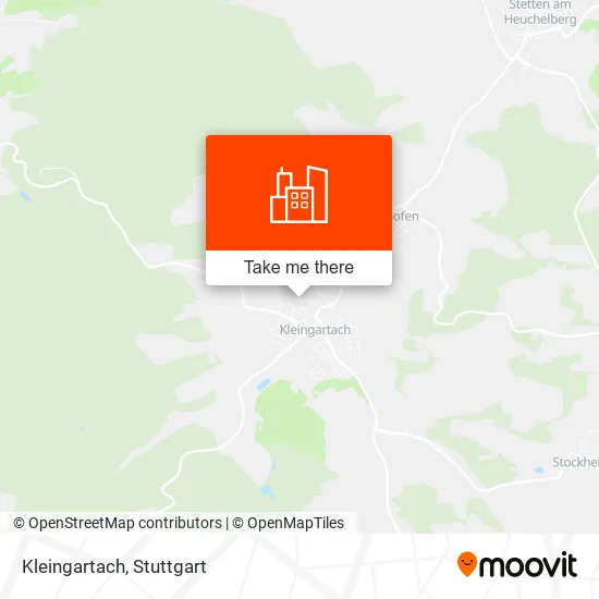 Карта Kleingartach