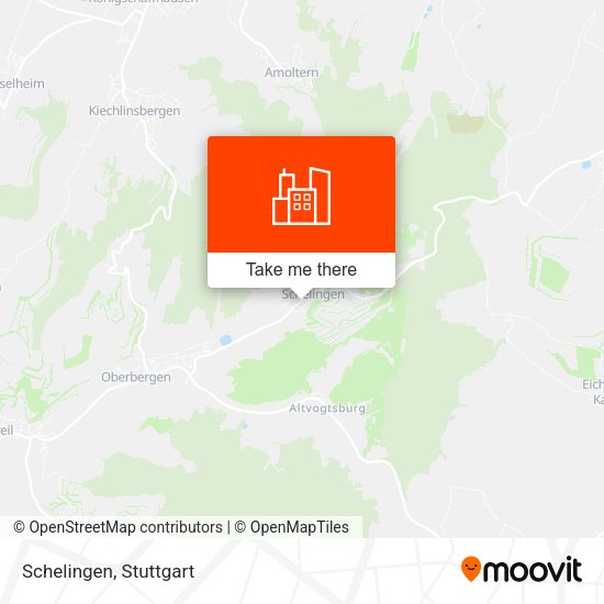 Карта Schelingen