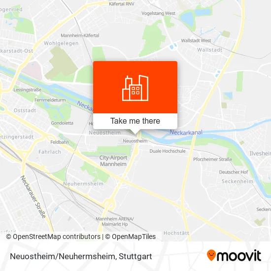 Карта Neuostheim/Neuhermsheim