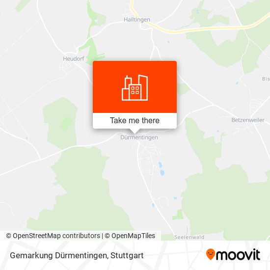 Gemarkung Dürmentingen map