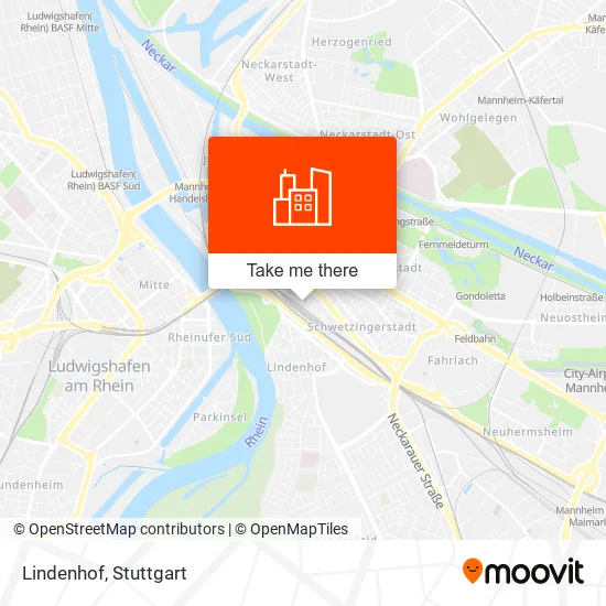 Lindenhof map