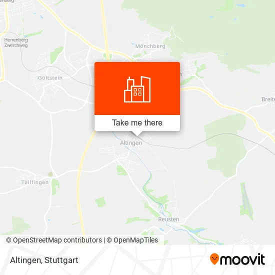 Карта Altingen