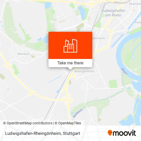 Карта Ludwigshafen-Rheingönheim