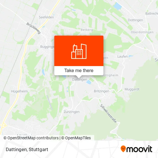 Dattingen map