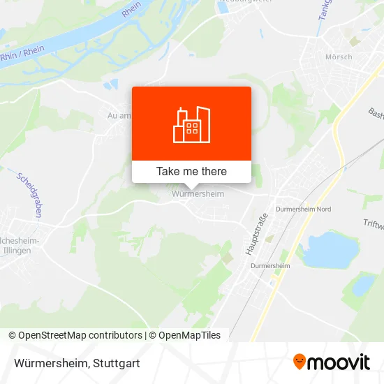 Карта Würmersheim