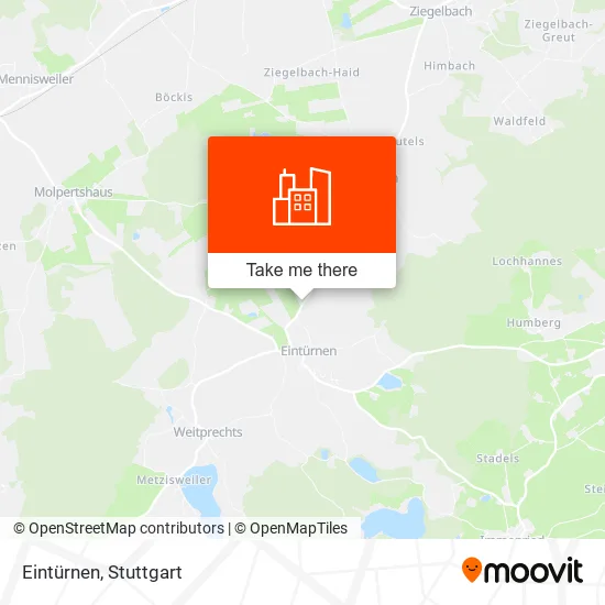 Карта Eintürnen