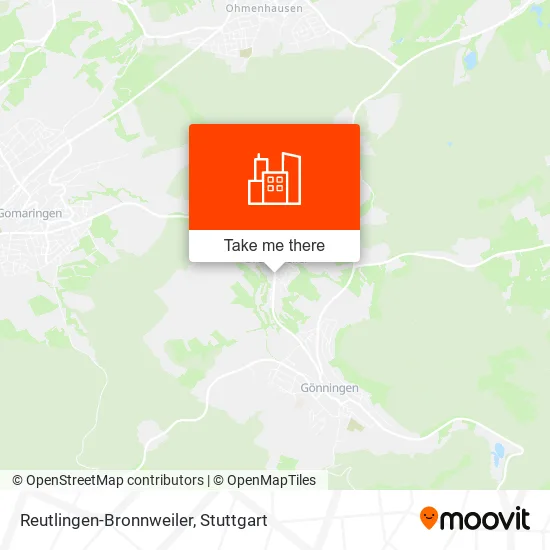 Карта Reutlingen-Bronnweiler