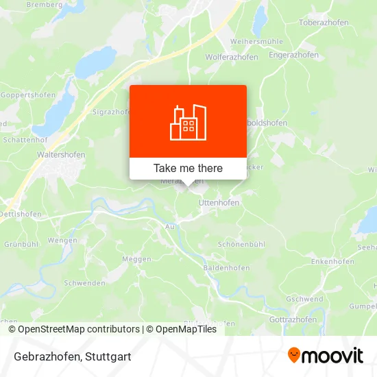 Карта Gebrazhofen