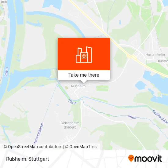 Карта Rußheim