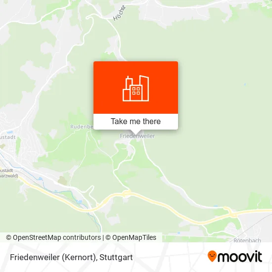 Карта Friedenweiler (Kernort)