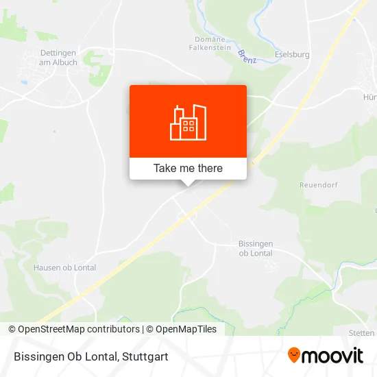 Карта Bissingen Ob Lontal