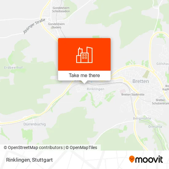 Карта Rinklingen