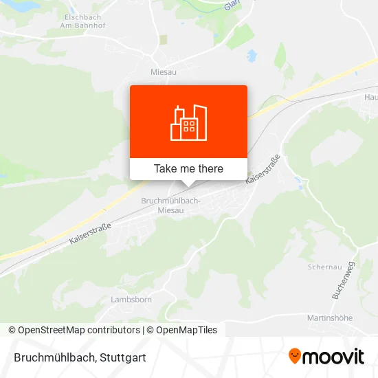Карта Bruchmühlbach