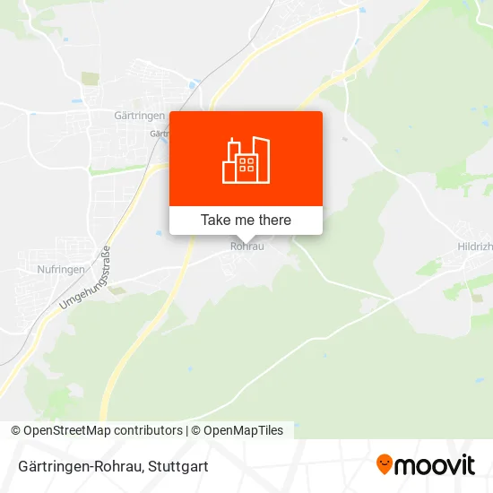 Карта Gärtringen-Rohrau