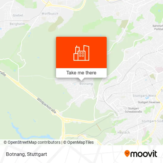 Botnang map