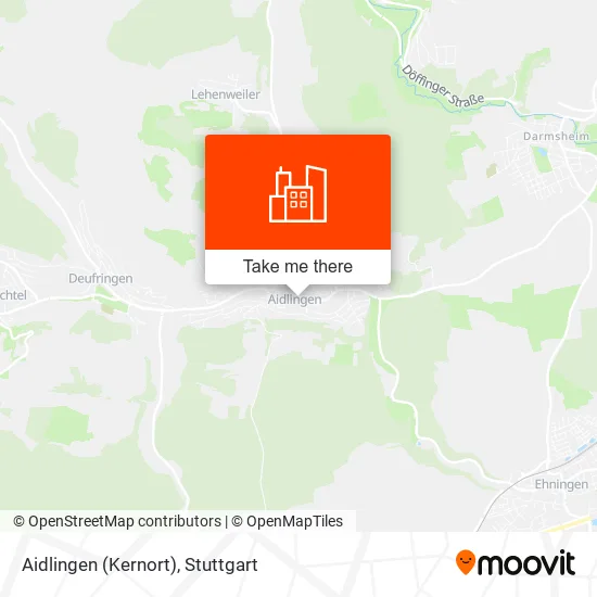 Карта Aidlingen (Kernort)