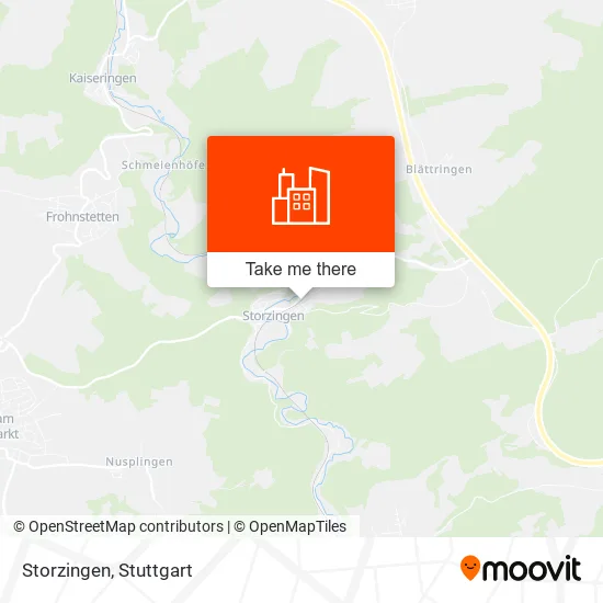 Карта Storzingen