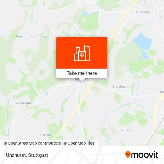 Unzhurst map