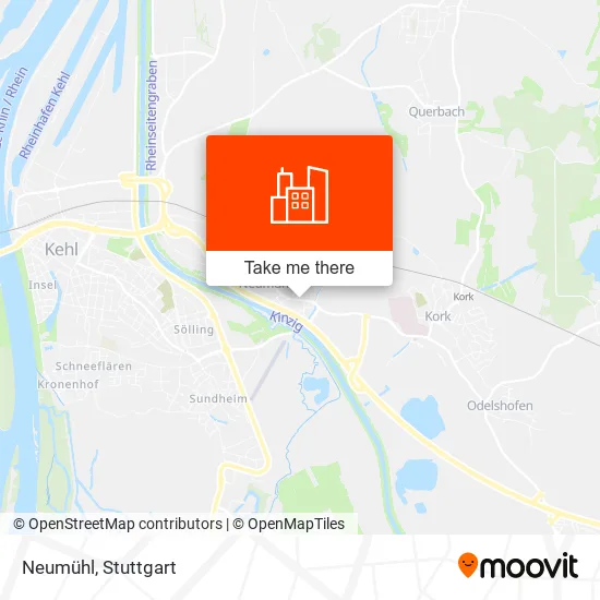 Neumühl map