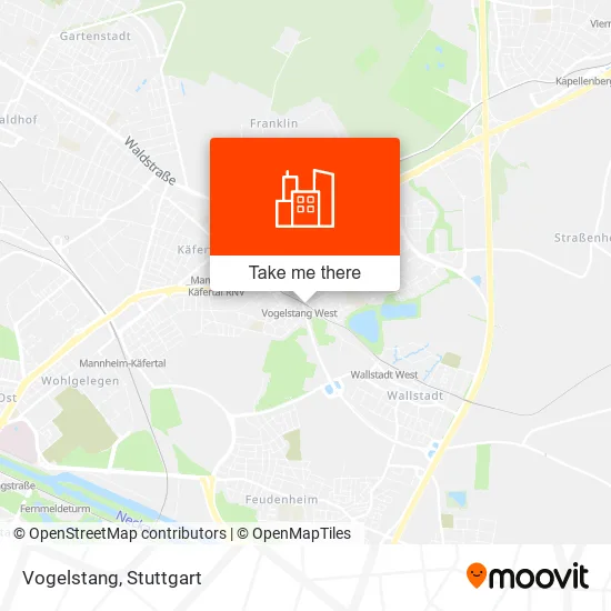 Карта Vogelstang