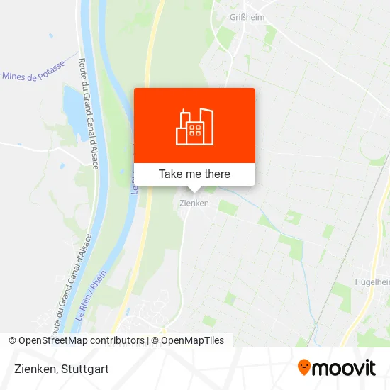 Карта Zienken