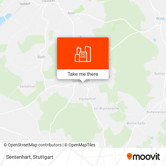 Sentenhart map