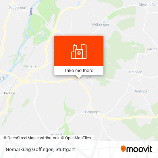 Gemarkung Göffingen map