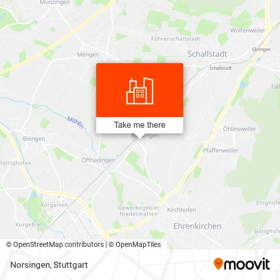 Карта Norsingen
