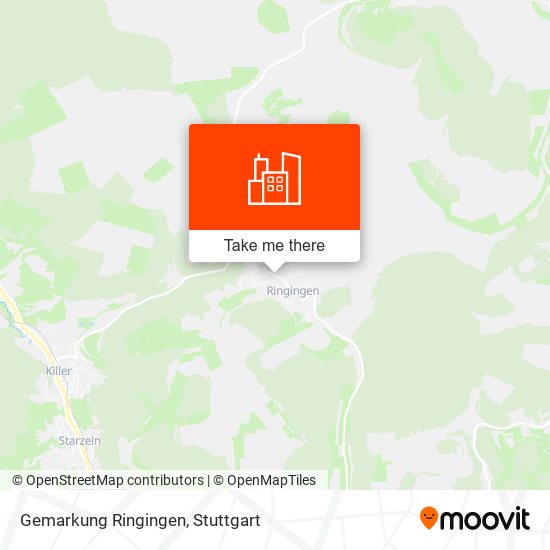 Gemarkung Ringingen map