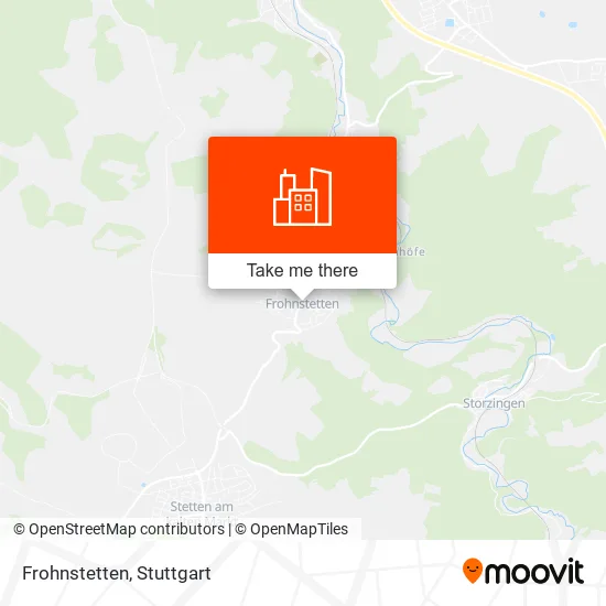 Карта Frohnstetten
