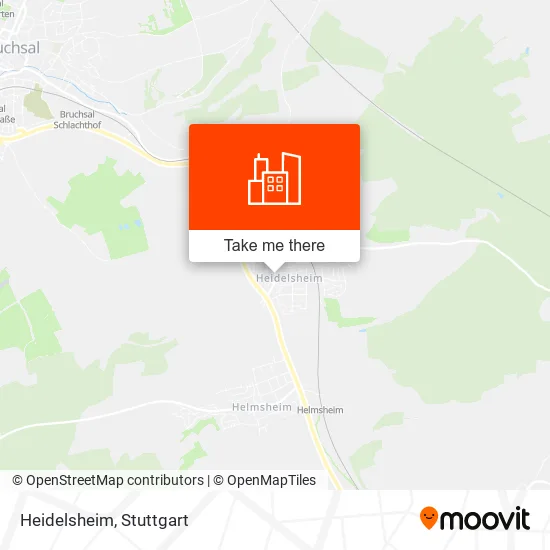 Карта Heidelsheim
