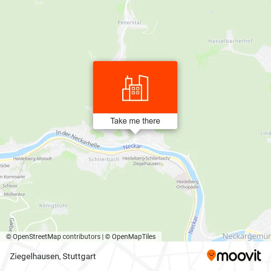 Карта Ziegelhausen