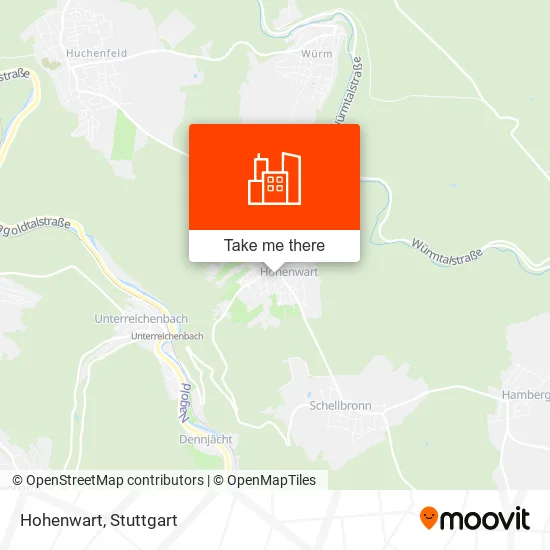 Карта Hohenwart