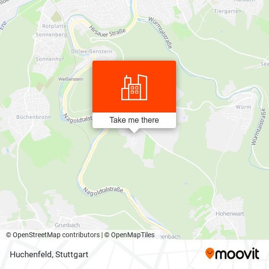 Huchenfeld map