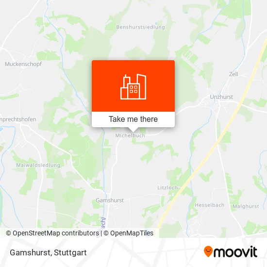 Gamshurst map