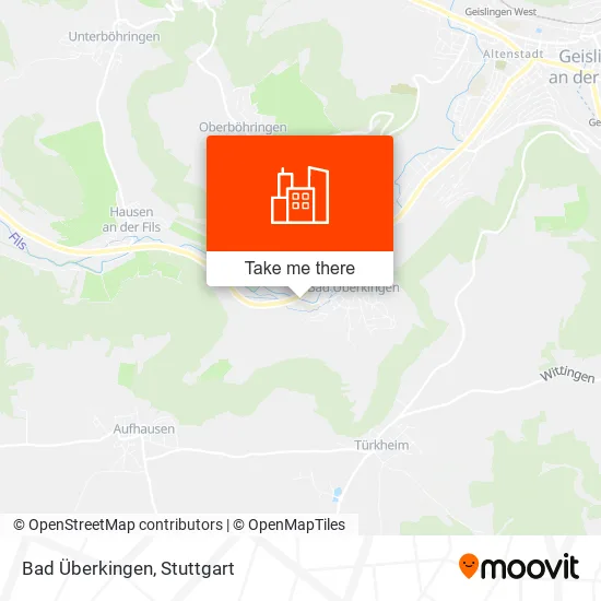 Карта Bad Überkingen
