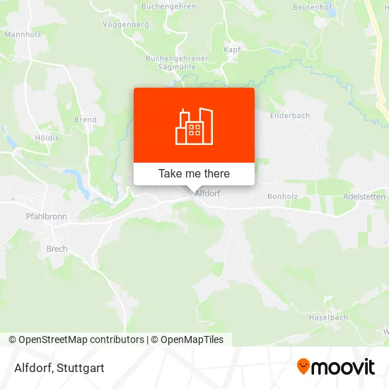Карта Alfdorf