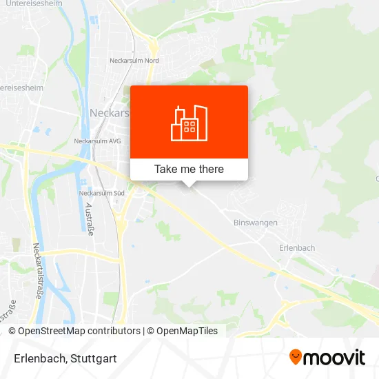 Erlenbach map