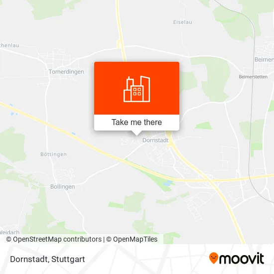 Карта Dornstadt