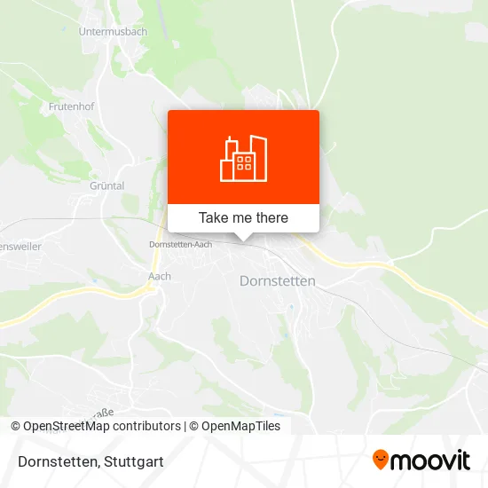 Карта Dornstetten