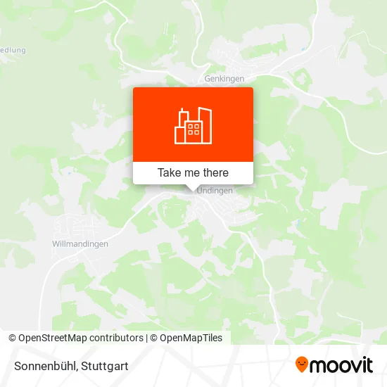 Карта Sonnenbühl