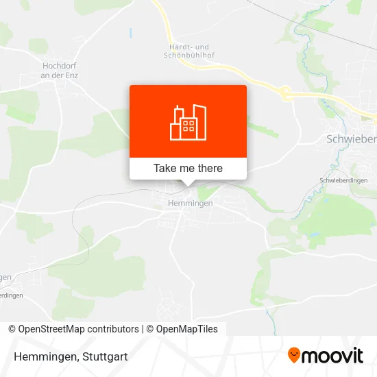 Карта Hemmingen