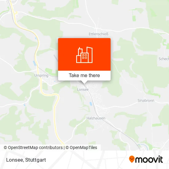Lonsee map