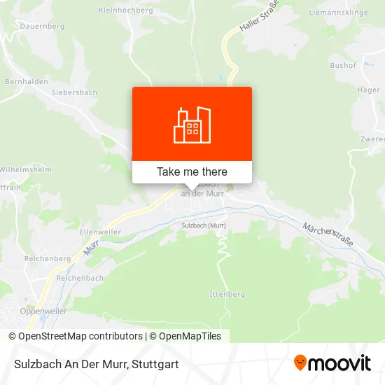 Sulzbach An Der Murr map