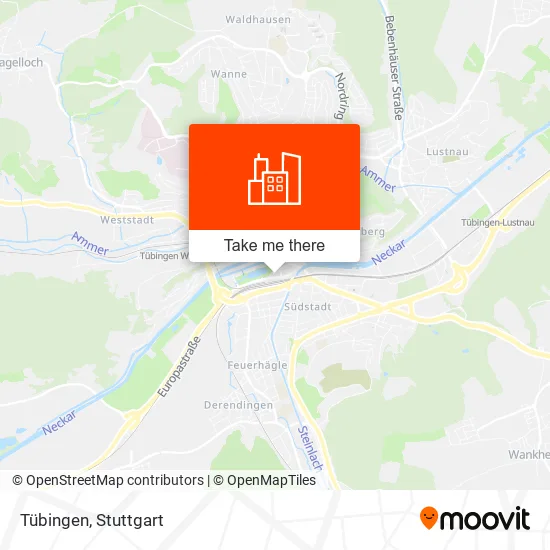 Карта Tübingen
