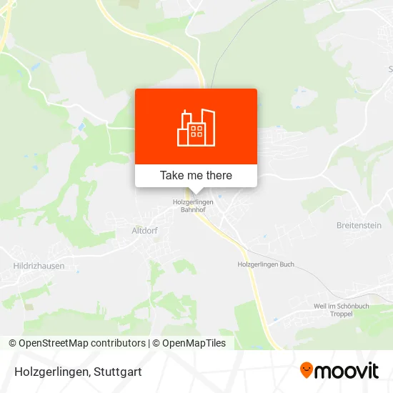 Карта Holzgerlingen