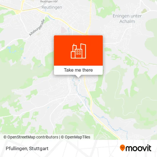 Карта Pfullingen