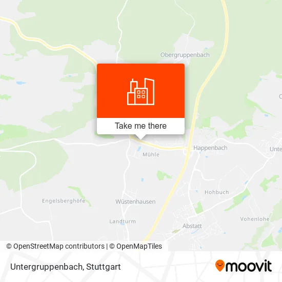 Карта Untergruppenbach