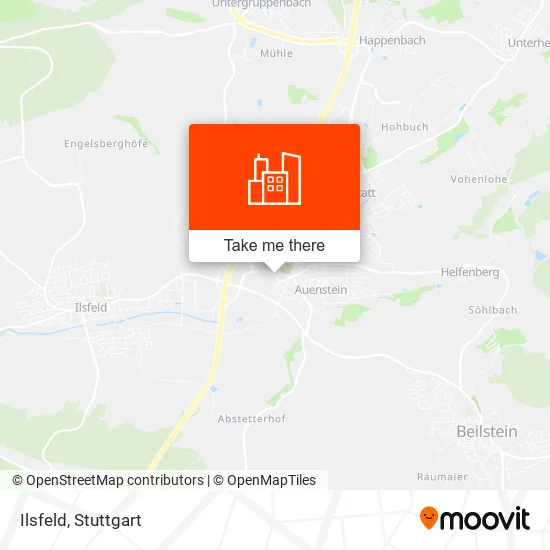 Ilsfeld map